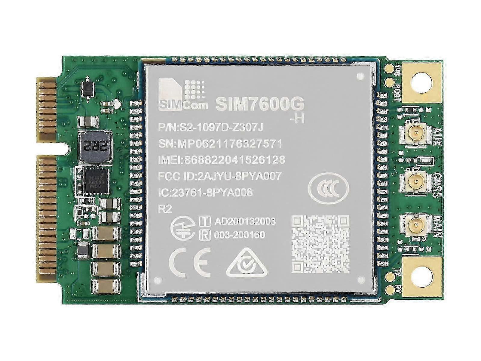 LTE CAT-4 Module SIM7600G-H-PCIE with GNSS Global Connectivity