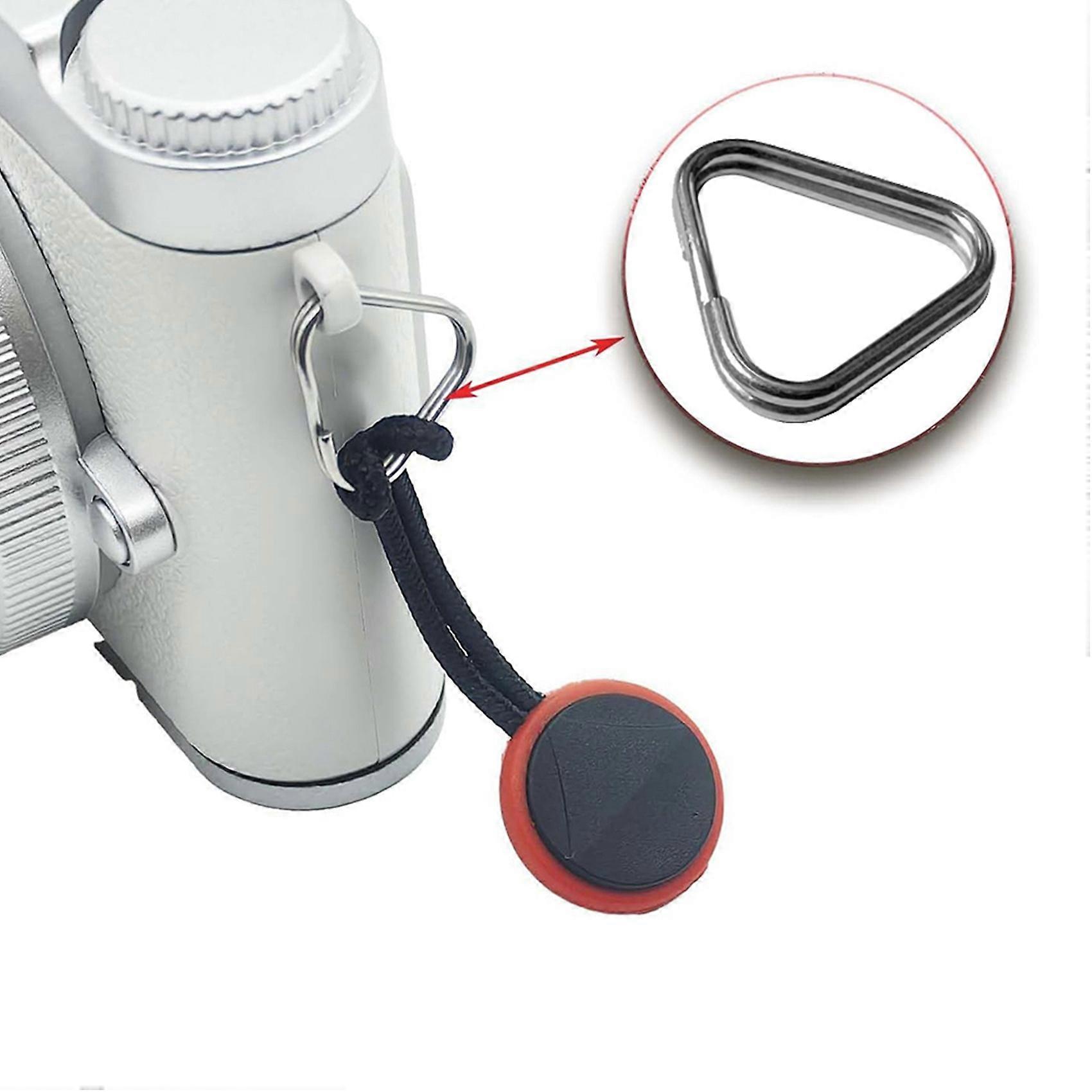20pcs Camera Triangle Split Ring Camera Strap Hook Belt Lug Ring for Lanyard Keychain Shoulder Strap Accessories