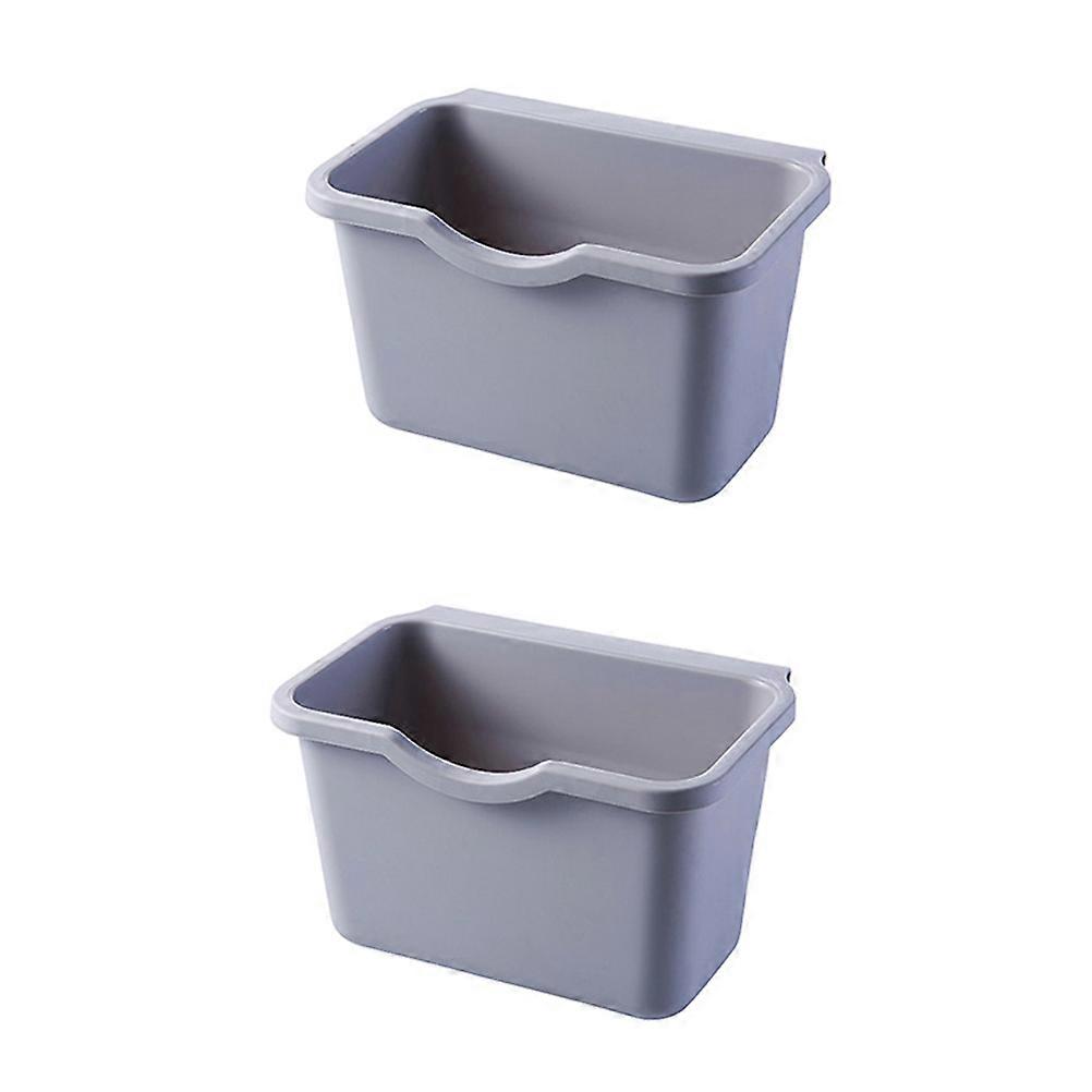 Kitchen Storage Container Over Cabinet Door for Hanging 2Pcs Use