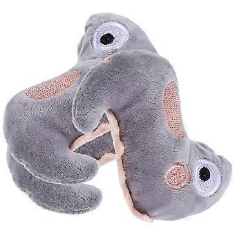 Lot de 3 peluches grises à l'herbe à chat pour chat d'intérieur.