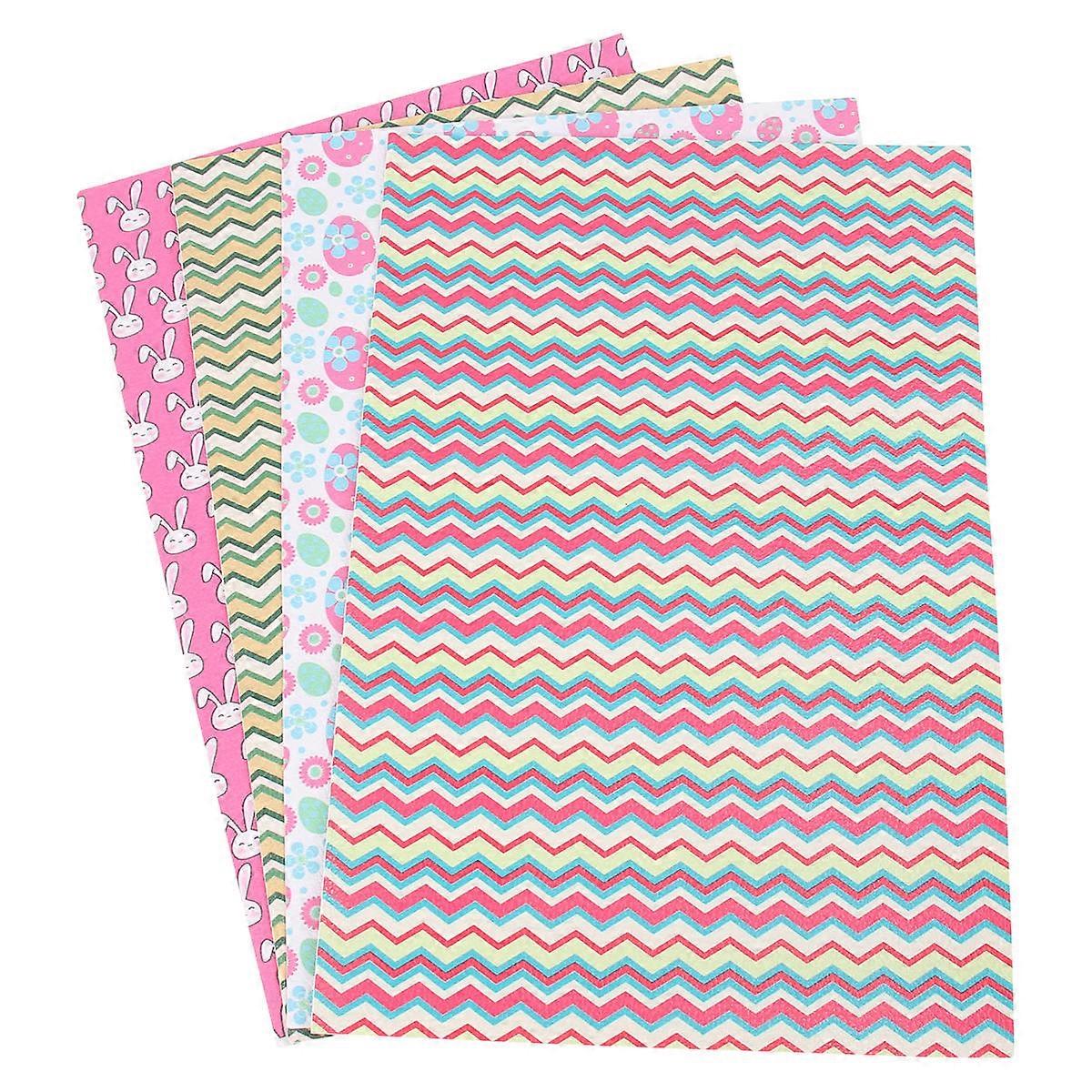 Easter Theme PU Sheet for DIY Jewelry 8Pcs Making Set