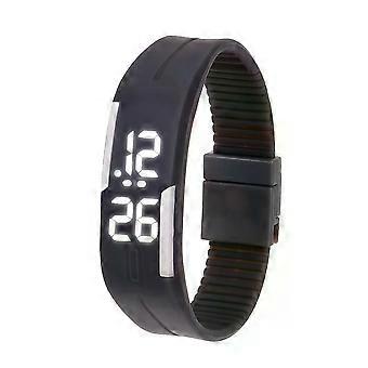 Sportliche digitale Kinderuhren Damen Heißes Silikonarmband LED-Anzeige Kinderuhr Mädchen Jungen Armbanduhr Herrenuhr Reloj de hombre