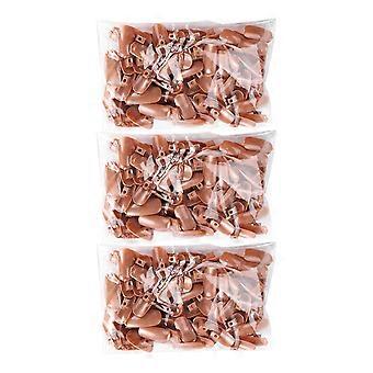 300pcs False Nails Nail Art Train Manicure Fake Nails