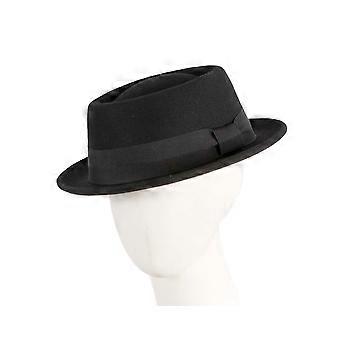 Black Porkpie Felt Hat from Breaking Bad M171