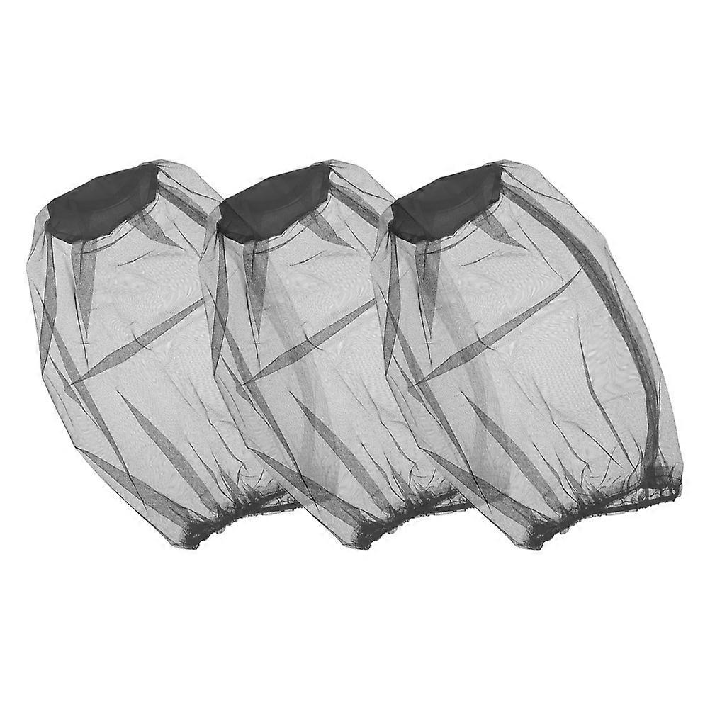 Fly Fishing Net Face Netting For Bugs Lightweight Replaceable Netting 3Set