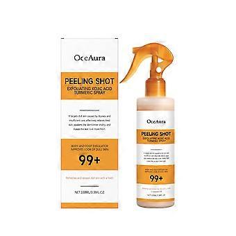 Gesichtskurkuma Peeling, Aufhellung, Erwärmung und Spray