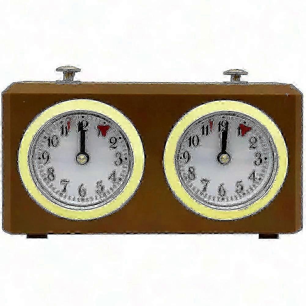Analog Chess Timer compatible with Competitive Games No Battery Required
