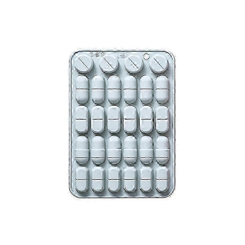 Pill-Shaped Silicone Molds for Baking & Candy Making