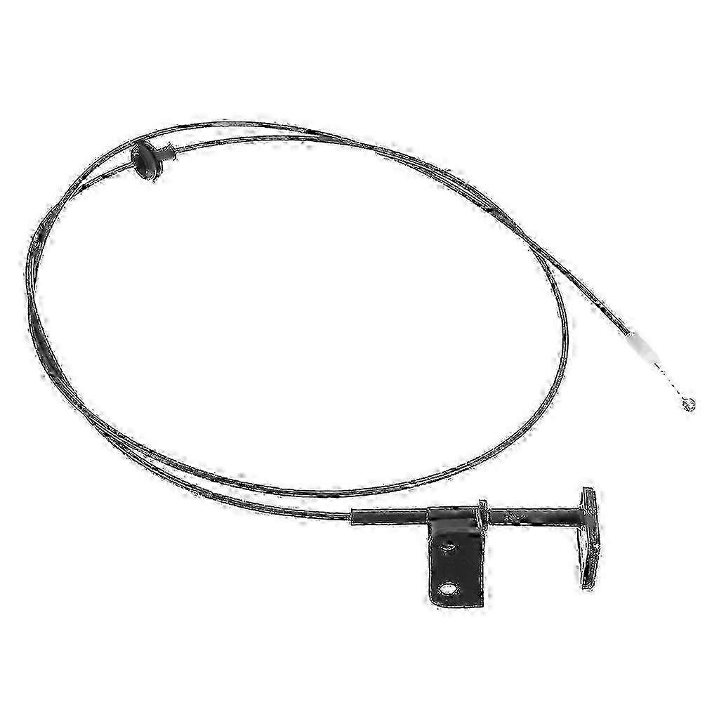 Stainless Steel Engine Hood Latch Release Cable, 182cm, Black, compatible with Honda Civic 2001-2005, OEM 74130-S5D-A01ZA