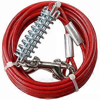 10Ft/ 3M Weather Resistant Strong Secure Pet Dog Tie-Out Cable