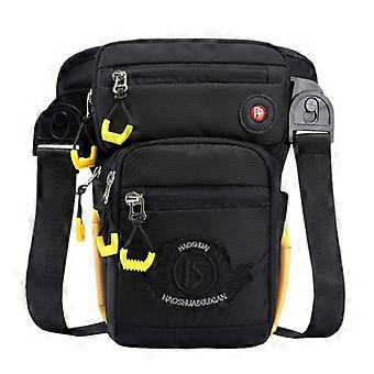 Motorcykelkører Mandlig Ben Drop Bag Bælte Bum til Militær Assault Messenger Skuldertasker Mænd Nylon Hofte Fanny Taljepakke Lårba