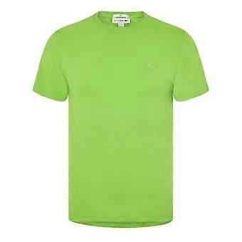 Lacoste Mens Logo Crew Neck Regular T-Shirt