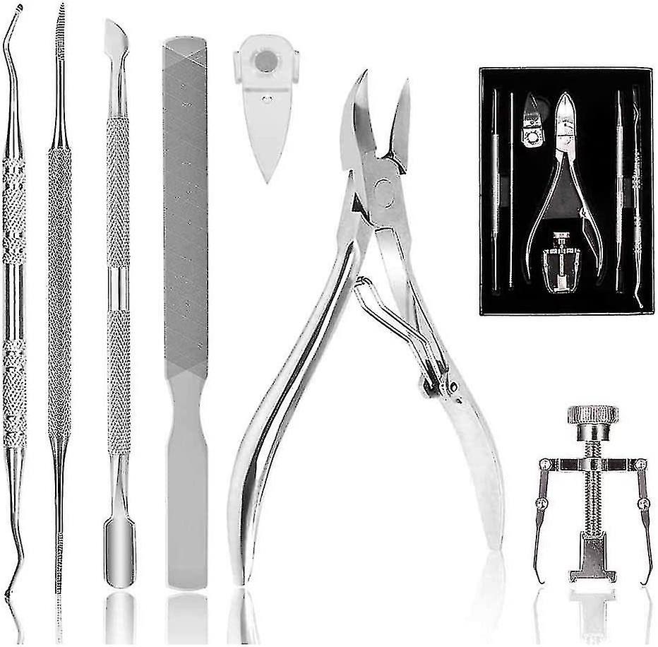 7pcs Less Steel Pedi And Clippers Set