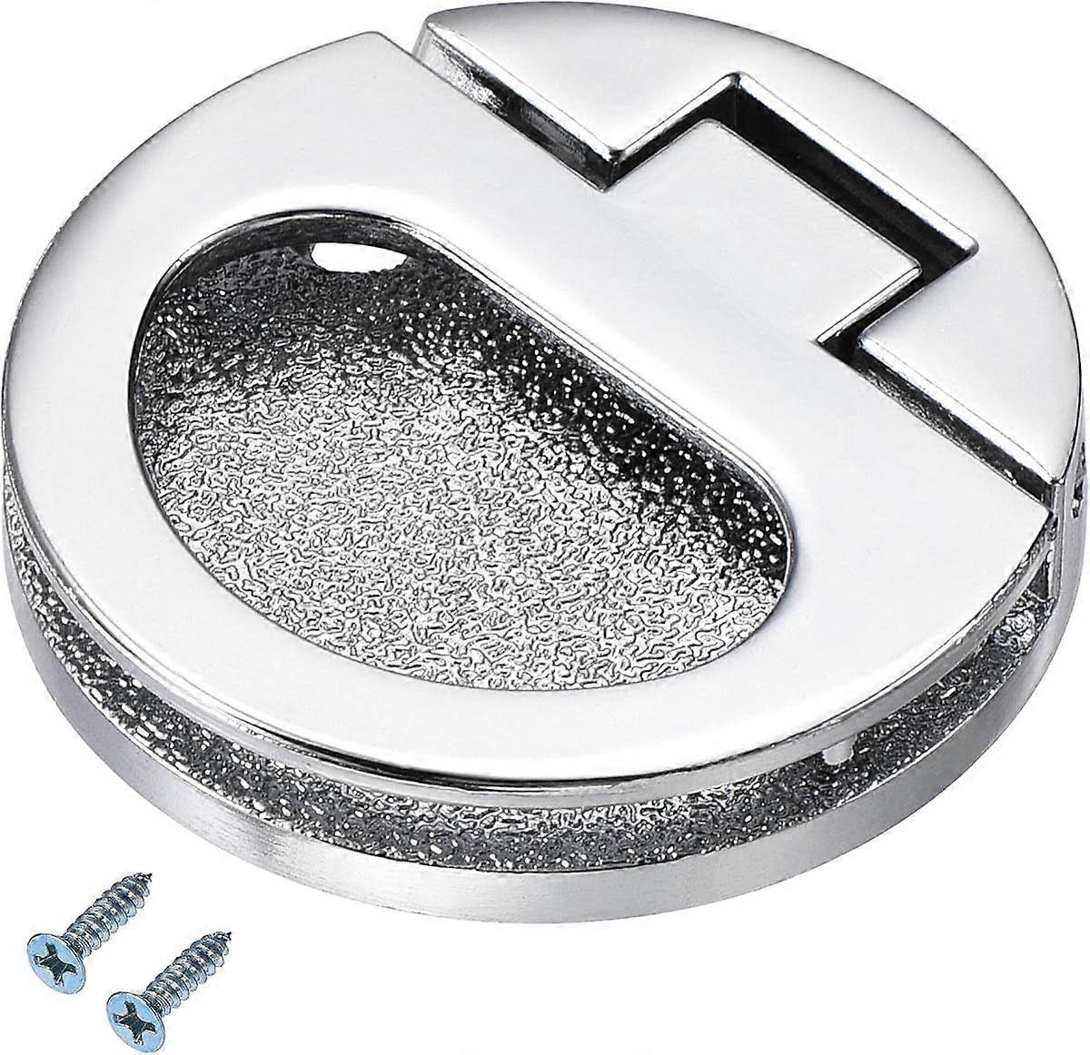 Plane Drawer Door Pull, Silver Tone