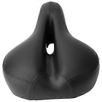 Road Bike Bicycle Cycling Saddle Seat Soft Cushion Pad Breathable Reducing Shock(black)