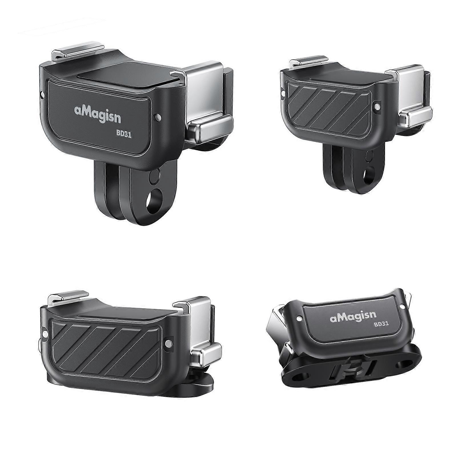 aMagisn Dual-Interface Quick Release Mount for DJI Pocket 4 / 3