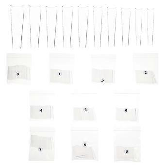 504pcs extra long faux ongles pointes courbées pleine couverture style français faux conseils d’ongles