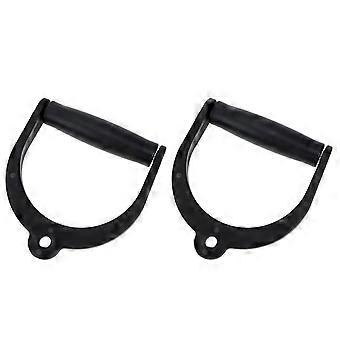 2Pcs Professional Resistance Band Handles Wear-resistant Gym Handles Convenient Workout Handles