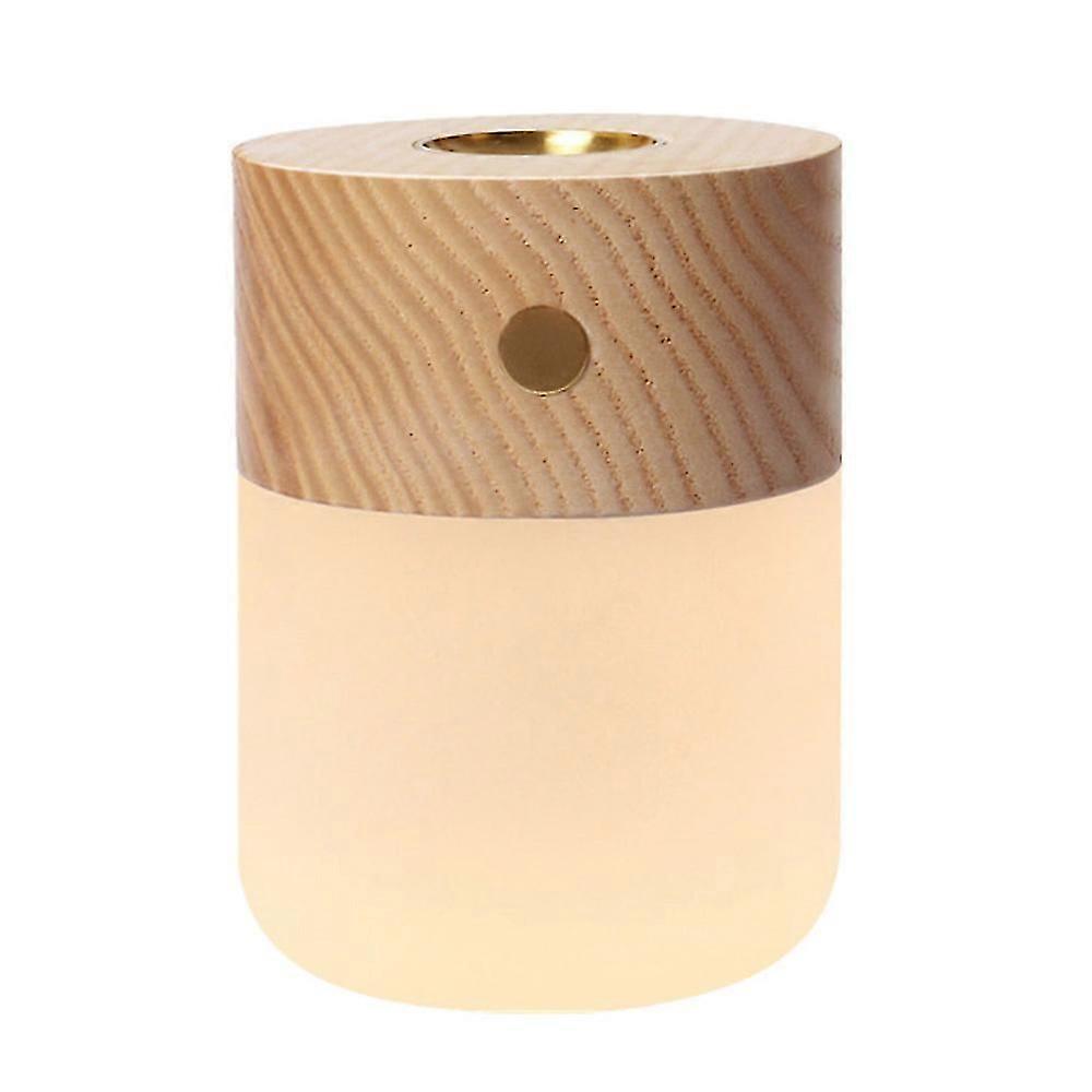 Essential Oil Diffusers Diffuser For Essential Oils Wood Grain  Aromatherapy Diffuser Ultrasonic-White Wax 26-27