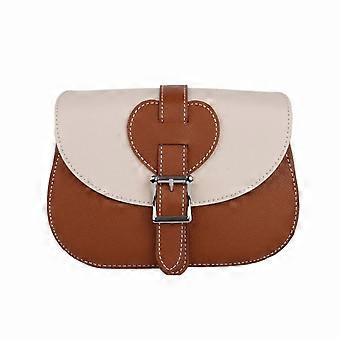 Retro-Leather Bike Bag with Buckle | Compact Rectangular Shape, shielded Inner