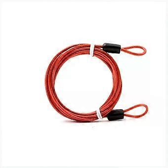 0.5M/1M Bicycle Lock Wire Rope Cycling Scooter Steel Cable Lock MTB Road Bike Anti-theft Safety Lock Line Bicycle Accessories