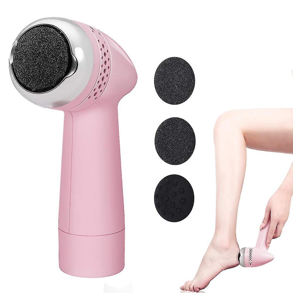 電気足研ぎ器電子真空吸着フットファイル、ピンク