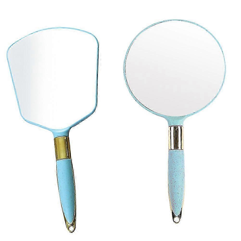 Vintage Handheld Makeup Mirror Set