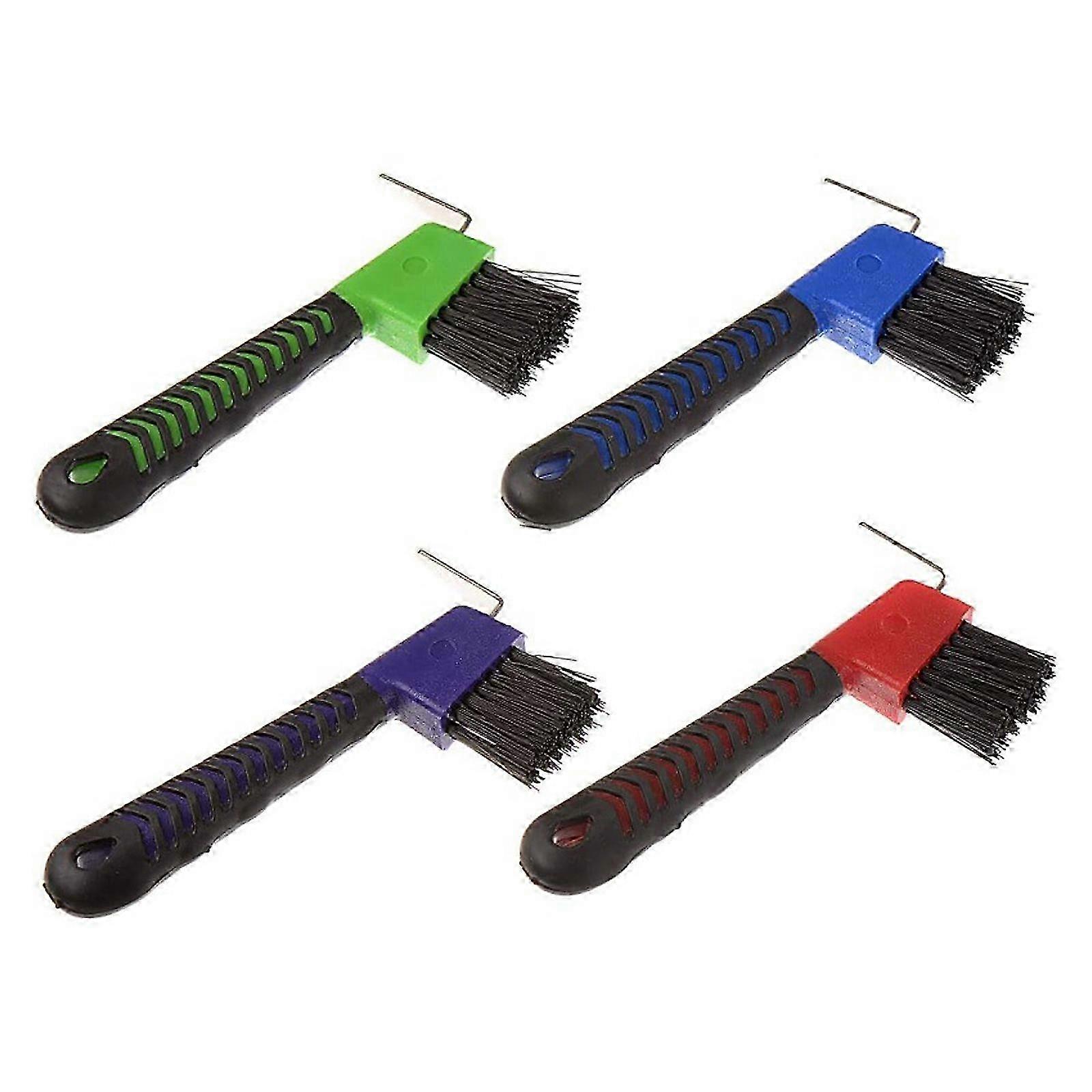 Secure Grip Hoof Brush Set 4 Pc