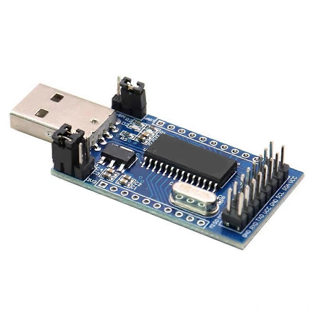 CH341A Programmer TZT USB to UART CH341A Programmer IIC SPI I2C Convertor Onboard Operating Indicator Lamp Board Module