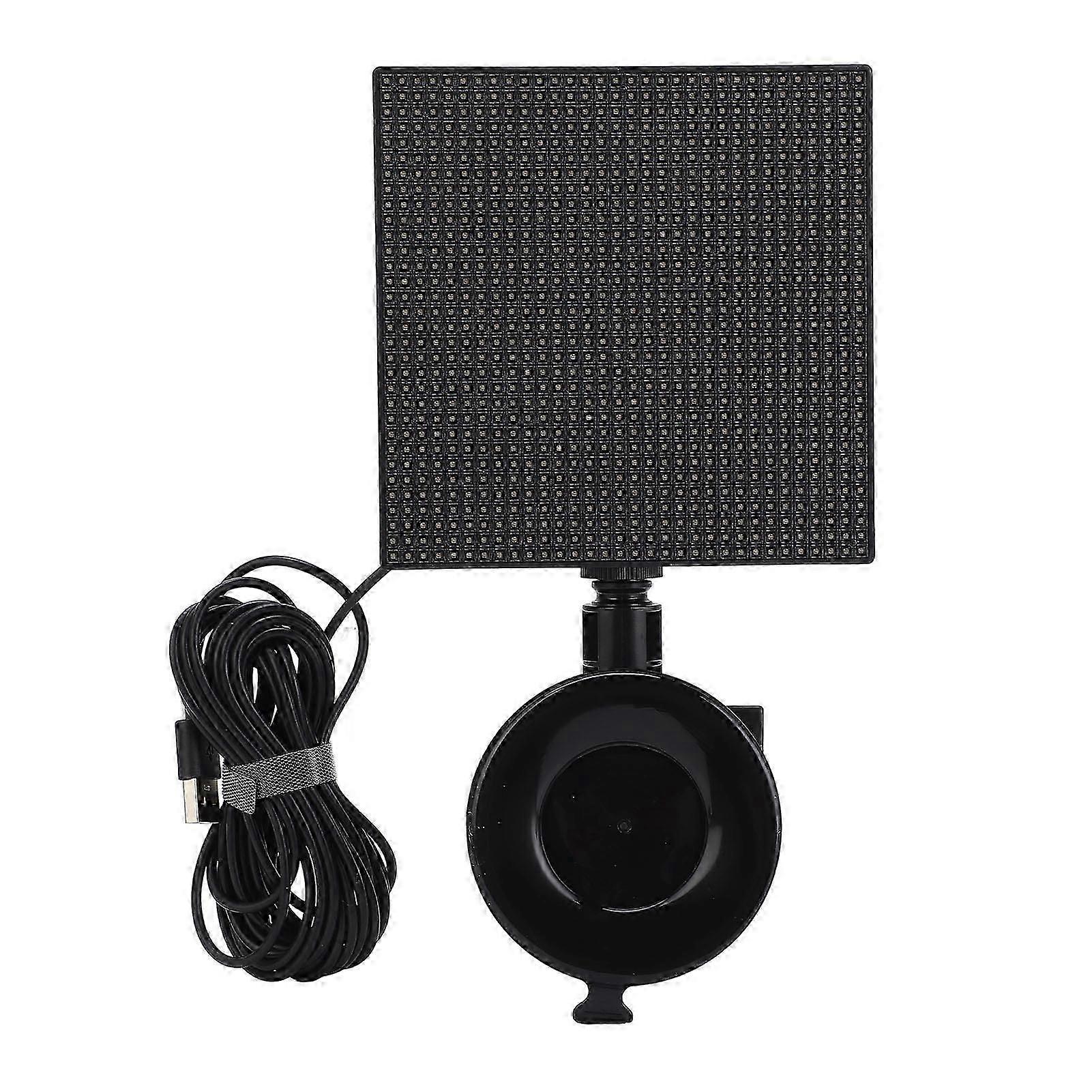 LED Matrix Display 32x32 Pixels 5x5in Bluetooth APP Control Custom Text Pattern Animation Programmable LED Sign Screen