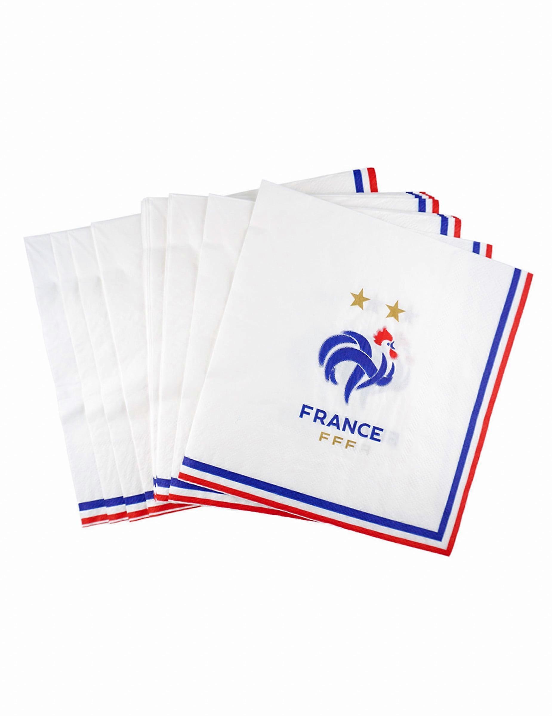 20 Serviettes FFF 33 x 33 cm