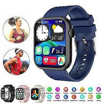 Unisex 1.85 Inch HD Full Touch Screen Smartwatch 100 Sports Modes IP67 Waterproof Fitness Tracker Heart Rate Monitor