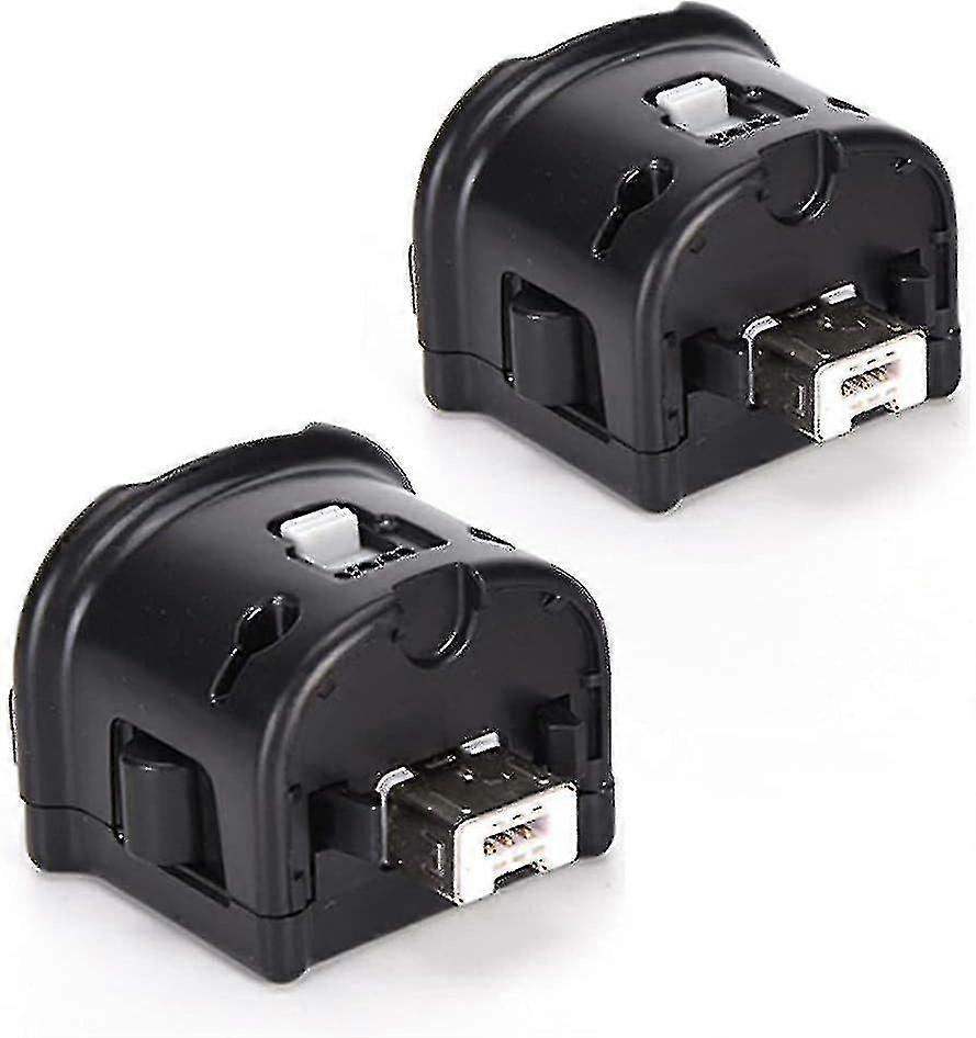 2 Motion Plus Adapter Sensor Compatible with Wii remote Controller, Motion Plus Adaptor Accelerator Replacement