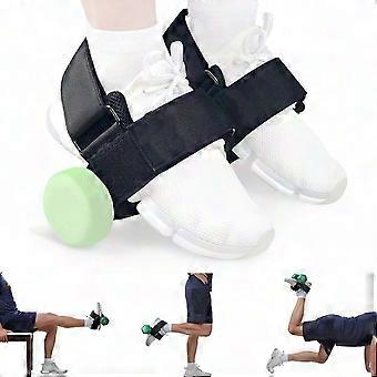 Adjustable Dumbbell Ankle Straps for Weightlifting, Leg Workout Fitness Accessories
