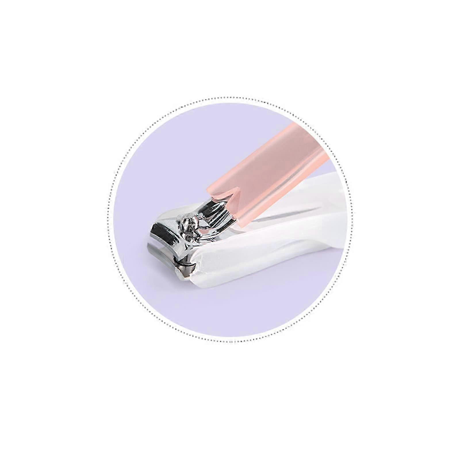 Ergonomic AntiSplash Nail Clippers