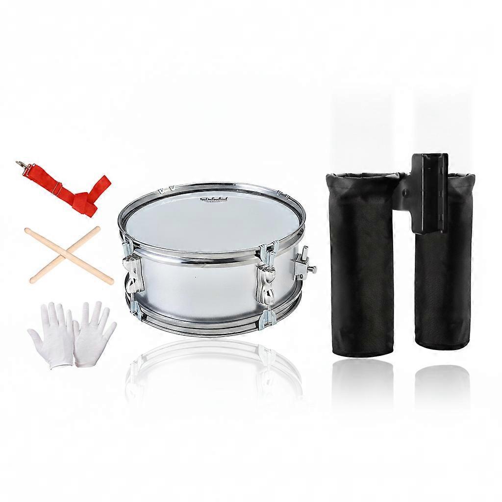 Portable, Educational Snare Drum with Drumstick Holder And Adjustable Storage