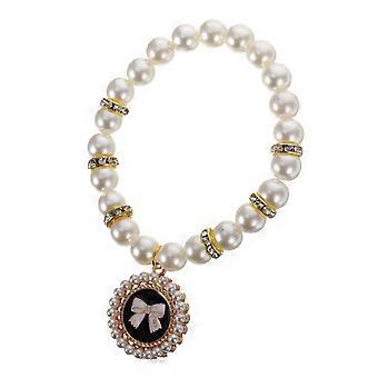 Pet Pearl Necklace Delicate Collar for Dogs and Cats for Safety