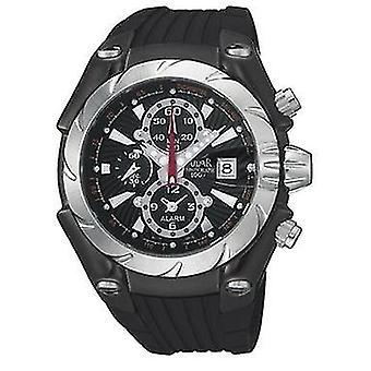 Pulsar san diego Quartz Analog Man Watch with PF3615X Rubber Bracelet