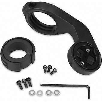 Secure Handlebar Mount Compatible with Garmin Edge GPS Bike Computers - Black