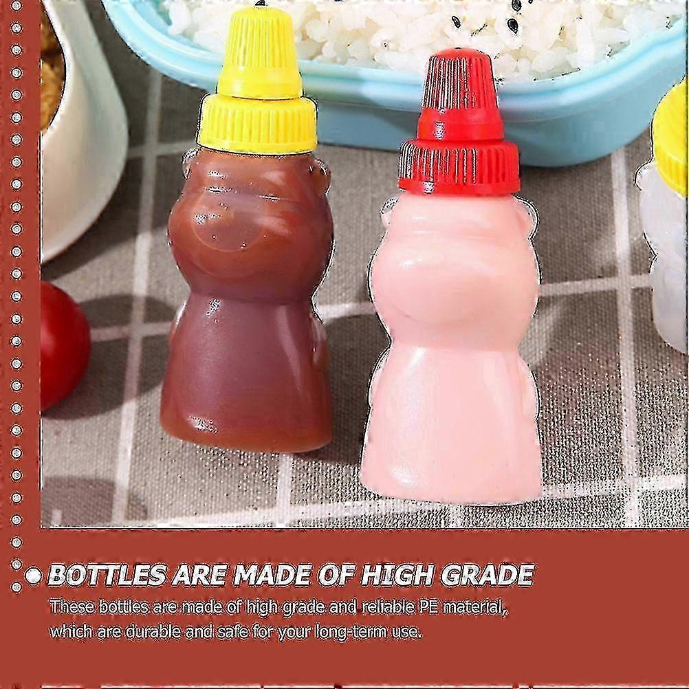 Compact Squeeze Bottles 4 Pack