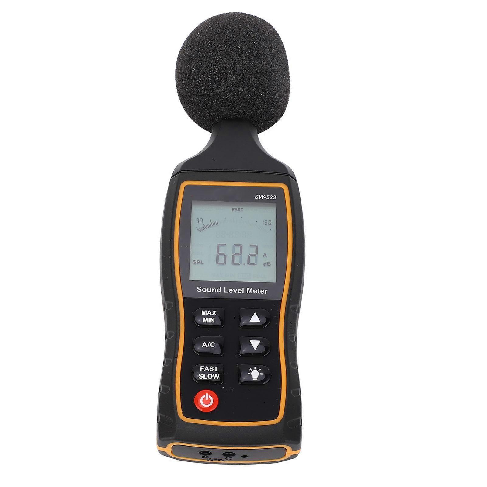 Sound Level Reader Handheld High Accuracy Multifunctional Digital Noise Meter for Industry