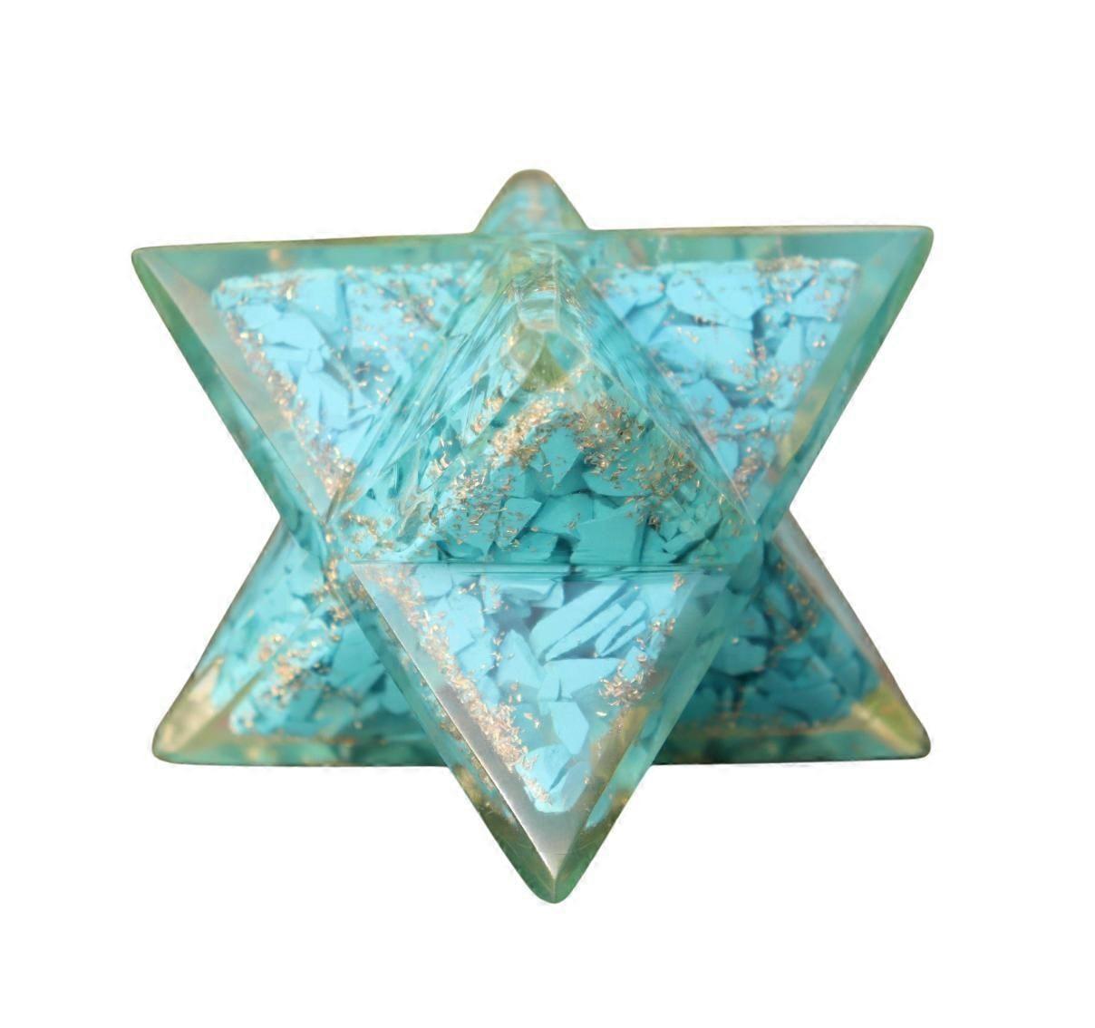 Orgonite Turquoise Protective Metaphysical Healing