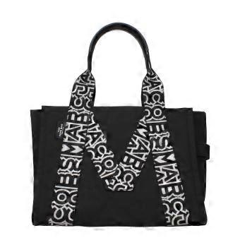 Marc Jacobs Black Fabric Shoulder Bag