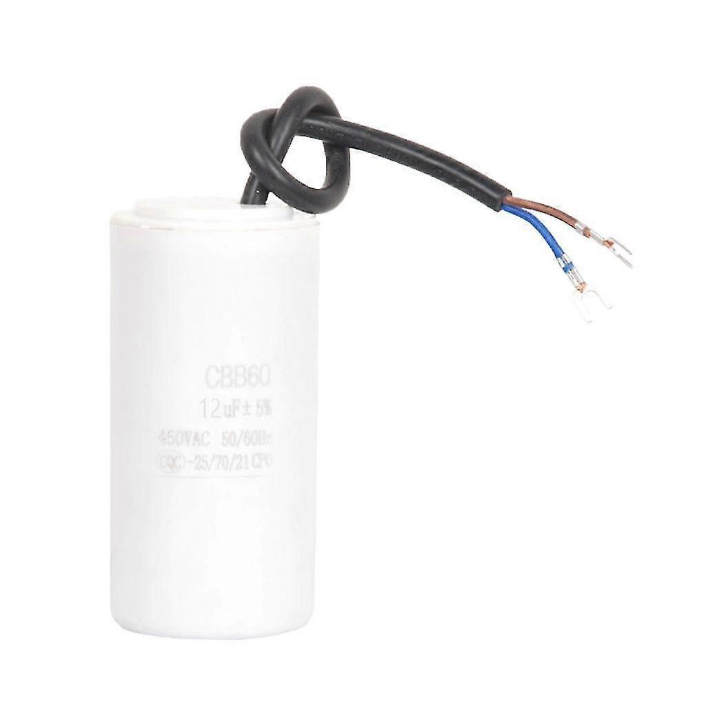 450VAC CBB60 Capacitor for Motor Starting & Running, Engineered for Motor Launch, 1 Piece