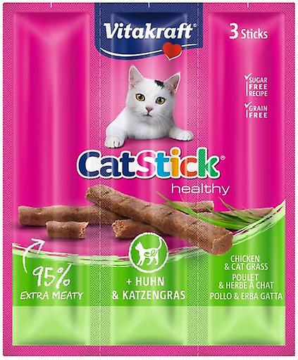 Vitakraft Cat Stick Poulet et Herbe Chatière