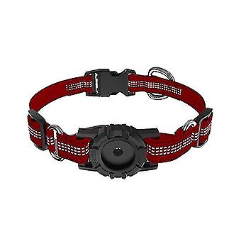 Reflective Airtag Dog Collar, Adjustable Dogs Collar Leash, Nylon P...