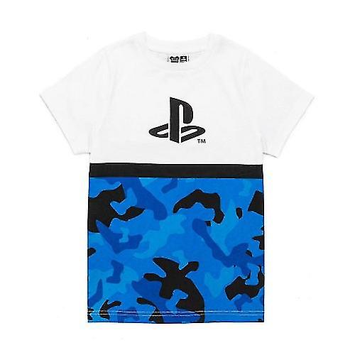 Playstation Boys Camo Logo T-Shirt