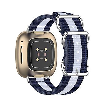Nylon Loop Wristband Fit For Fitbit Versa 3/Fitbit Sense Smartwatch