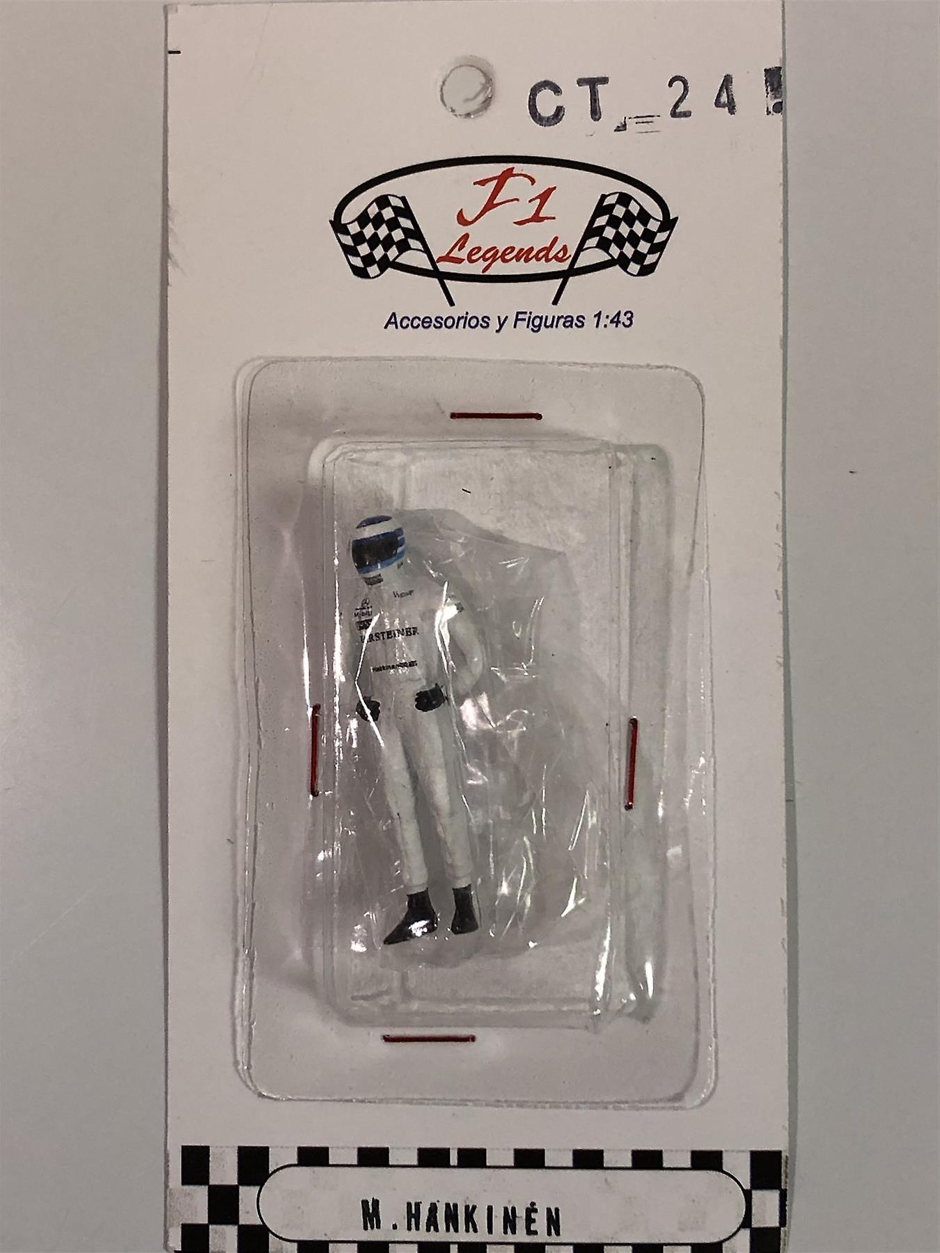 Mika Hakkinen 1998 1:43 Scale Racing Figure Cartrix CT024