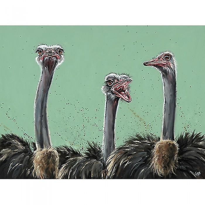 Louise Brown Heads Up! Print